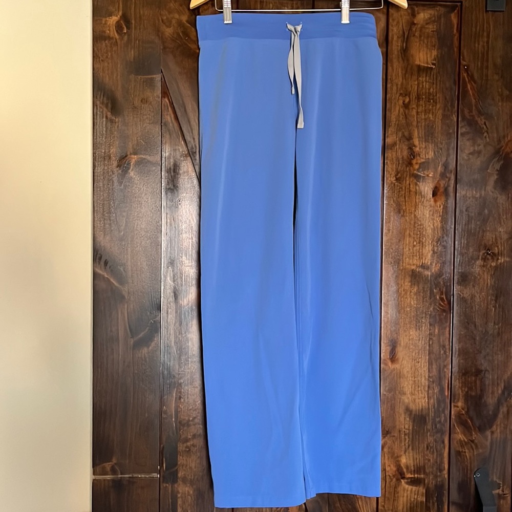 Figs Livingston scrub pants Ceil blue